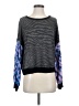 Terez Color Block Gray Pullover Sweater Size S - photo 1