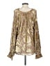 Masscob Gold Long Sleeve Blouse Size S - photo 2