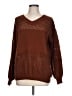 Unbranded 100% Polyester Brown Pullover Sweater Size L - photo 1