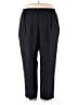 Flax 100% Linen Solid Blue Linen Pants Size 18 (1G) - photo 1