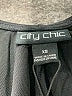 City Chic Solid Black One Piece Swimsuit Size 14 Plus (XS) - photo 3