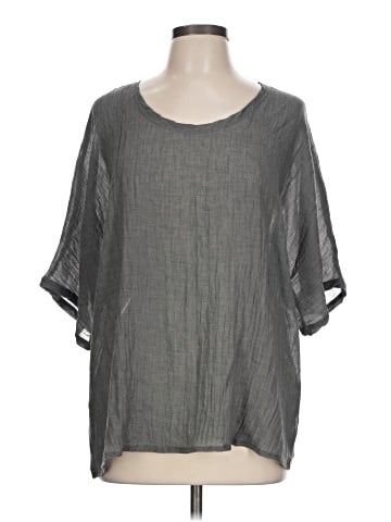 Unbranded 3/4 Sleeve T-Shirt (view 1)