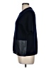 J.Crew 100% Merino Blue Poncho Size M - photo 5