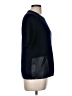 J.Crew 100% Merino Blue Poncho Size M - photo 4