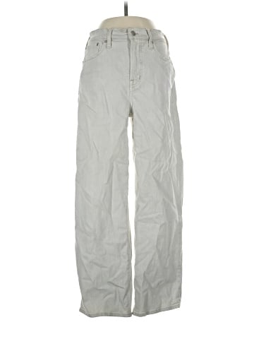 Madewell The Perfect Vintage Wide-Leg Crop Jean in Stone Wash (view 1)