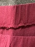Unbranded Solid Burgundy Casual Pants Size M - photo 7