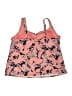 Lands' End Print Pink Swimsuit Top Size 18W - photo 2