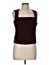 Gap 100% Polyester Burgundy Sleeveless Top Size M - photo 1