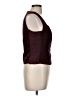 Gap 100% Polyester Burgundy Sleeveless Top Size M - photo 4