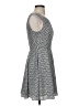 Express 100% Polyester Tweed Gray Cocktail Dress Size 4 - photo 4