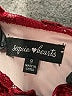 Sequin Hearts Burgundy Formal Skirt Size 9 - photo 4