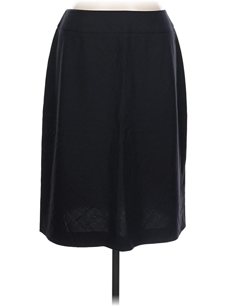 Pre-owned Eddie Bauer Formal Skirt In Black