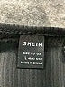 Shein 100% Polyester Floral Black Casual Dress Size L - photo 9