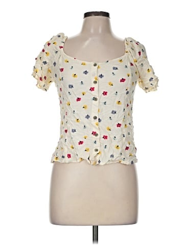 Madewell Short Sleeve Blouse (view 1)