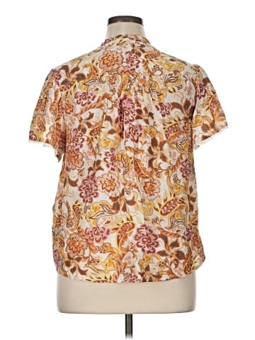 Democracy Short Sleeve Blouse (view 2)