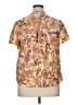 Democracy Gold Short Sleeve Blouse Size XL - photo 2