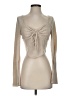 Shein Tan Long Sleeve T-Shirt Size S - photo 1