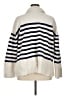 Gap 100% Cotton Stripes Ivory Pullover Sweater Size XL - photo 2