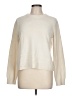 Gap Solid Ivory Pullover Sweater Size L - photo 1