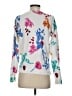 Zara Floral White Pullover Sweater Size S - photo 2
