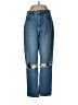 Topshop 100% Cotton Blue Jeans Size 28 waist - photo 1