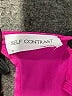Self Contrast 100% Polyester Pink Sleeveless Top Size M - photo 7