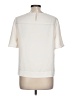J.Crew 365 100% Polyester Solid Ivory Short Sleeve Blouse Size 10 - photo 2