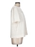 J.Crew 365 100% Polyester Solid Ivory Short Sleeve Blouse Size 10 - photo 4