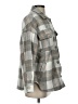 Assorted Brands 100% Polyester Plaid Gray Coat Size S - photo 4