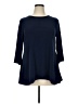 JM Collection Blue 3/4 Sleeve T-Shirt Size XL (petite) - photo 1