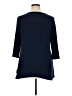 JM Collection Blue 3/4 Sleeve T-Shirt Size XL (petite) - photo 2