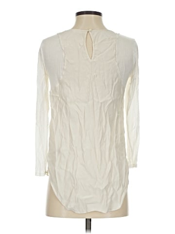 Rebecca Taylor Long Sleeve Silk Top (view 2)
