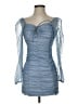 Blāshe 100% Polyester Blue Cocktail Dress Size S - photo 1