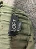 Ann Taylor LOFT 100% Rayon Green Cargo Pants Size S - photo 7
