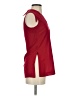 Assorted Brands Burgundy Sleeveless Blouse Size 7 - photo 4