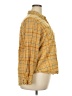 Universal Thread Plaid Yellow Long Sleeve Button-Down Shirt Size XXL - photo 4