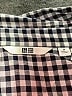 Uniqlo Checkered-gingham Black Short Sleeve Button-Down Shirt Size M - photo 7