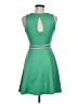 Sequin Hearts Solid Green Casual Dress Size M - photo 2