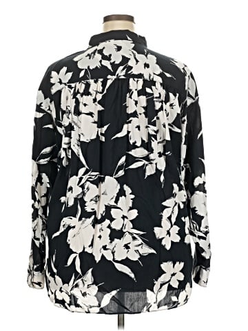 Lands' End Long Sleeve Blouse (view 2)