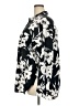 Lands' End Floral Black Long Sleeve Blouse Size 18 - photo 5