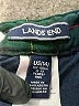 Lands' End Plaid Green Skirt Size 14 - photo 3