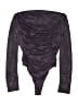 Popilush Gray Bodysuit Size M - photo 1
