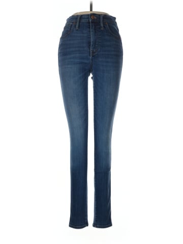 Madewell Tall 10" High-Rise Skinny Jeans in Danny Wash: TENCEL&trade; Denim Edition (view 1)