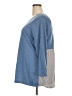 Avenue Color Block Stripes Blue Pullover Sweater Size 18 Plus - photo 5