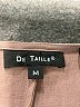 De Taille 100% Polyester Tan Sleeveless T-Shirt Size M - photo 7