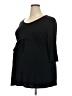 a:glow Black 3/4 Sleeve Top Size XXL Maternity - photo 1