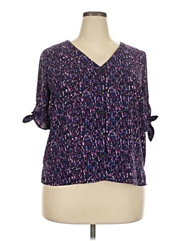 Apt. 9 3/4 Sleeve Blouse (view 1)