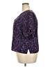 Apt. 9 100% Polyester Purple 3/4 Sleeve Blouse Size XXL - photo 5