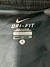 Nike 100% Polyester Color Block Green Athletic Shorts Size S - photo 3