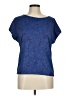 Uniqlo 100% Polyester Blue Short Sleeve T-Shirt Size M - photo 1